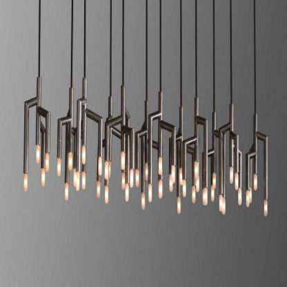 Diorich Linear Chandelier-Fullstarlighting