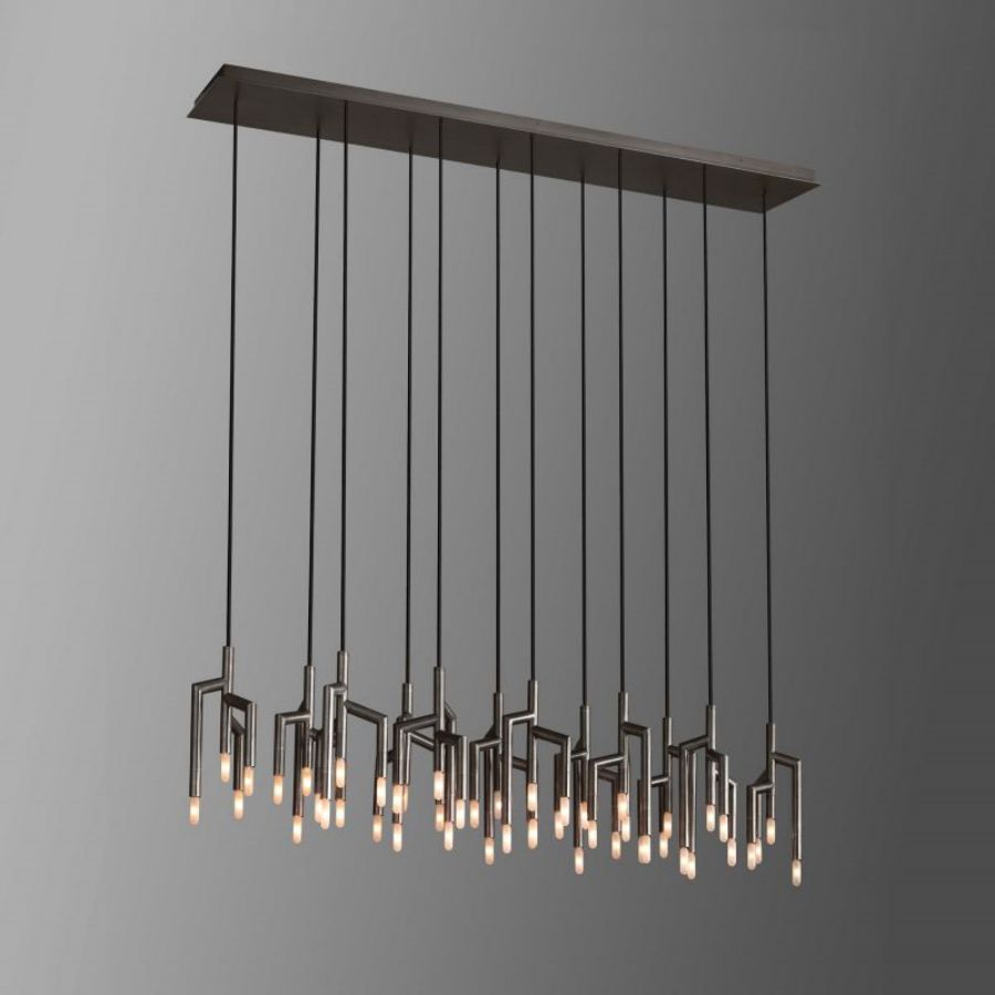 Diorich Linear Chandelier-Fullstarlighting