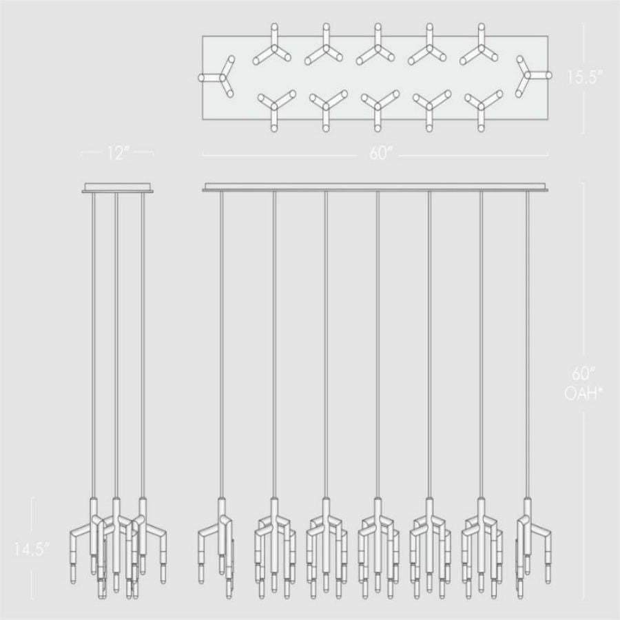 Diorich Linear Chandelier
