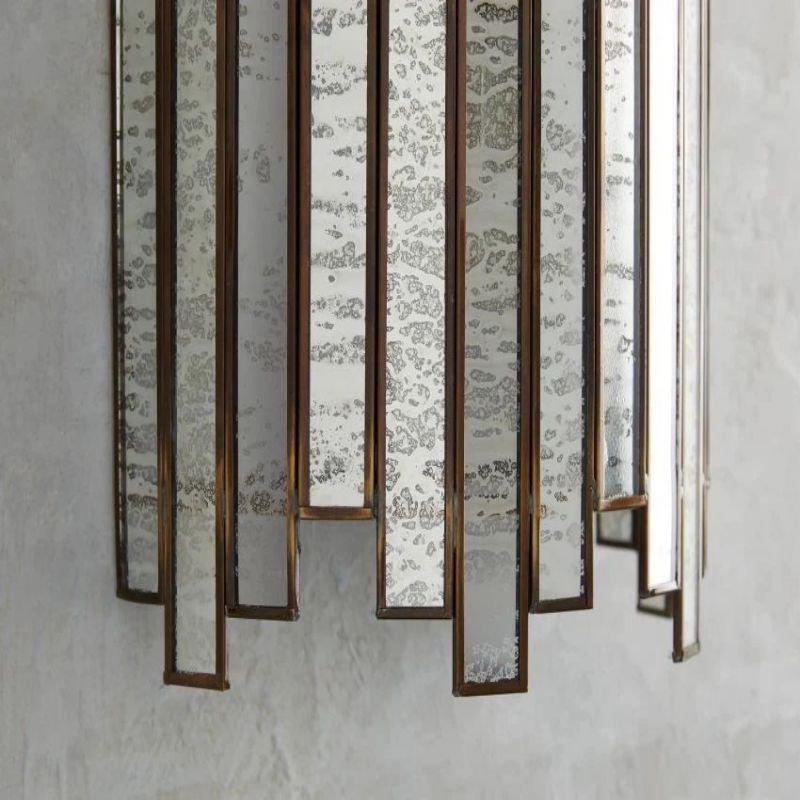 Laile Glass Wall Sconce 21"-Fullstarlighting
