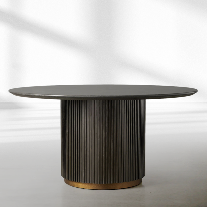 Fimley Round Dining Table-Fullstarlighting