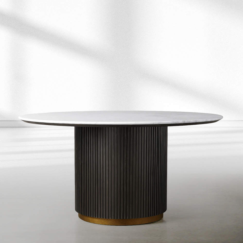 Fimley Round Dining Table-Fullstarlighting