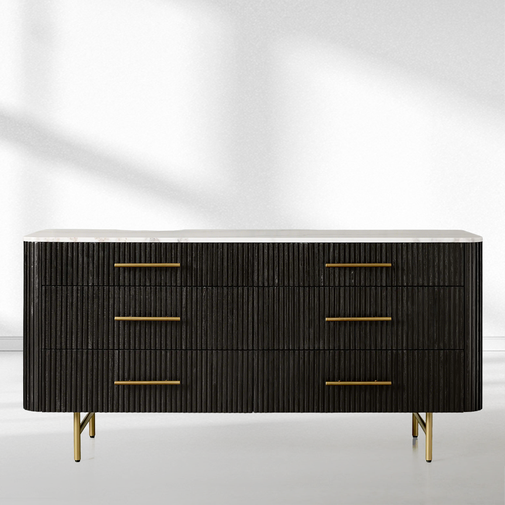 Fimley Six Drawer Dresser
