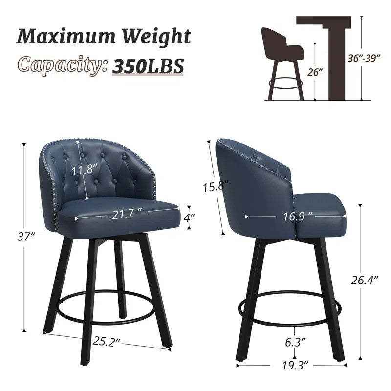 Elyana Swivel Bar Stool