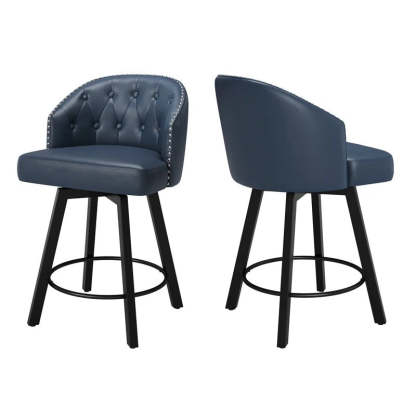 Elyana Swivel Bar Stool-Fullstarlighting