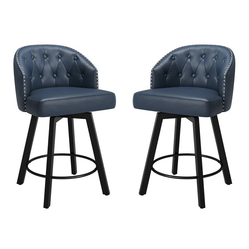 Elyana Swivel Bar Stool-Fullstarlighting