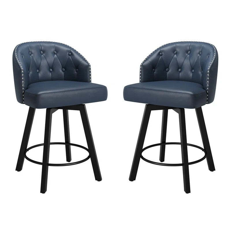 Elyana Swivel Bar Stool-Fullstarlighting