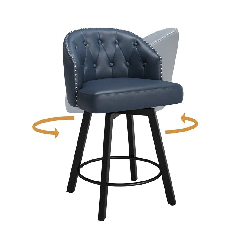 Elyana Swivel Bar Stool-Fullstarlighting
