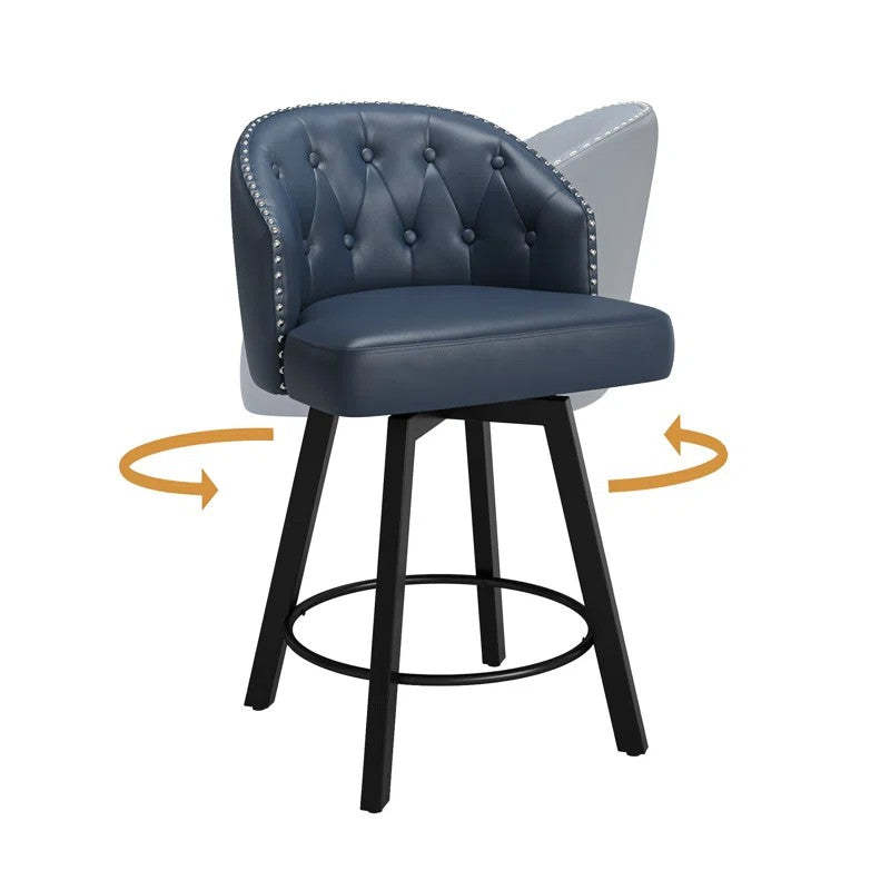Elyana Swivel Bar Stool-Fullstarlighting
