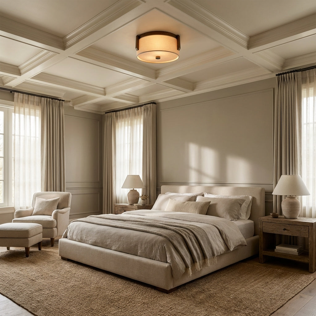 Emmet Flush Mount-Fullstarlighting