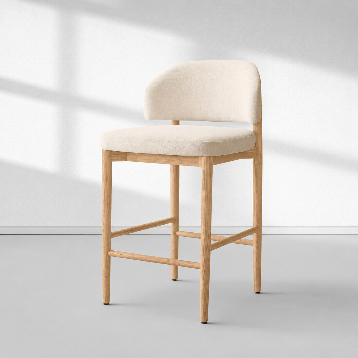 Eva Fabric Bar & Counter Stool-Fullstarlighting
