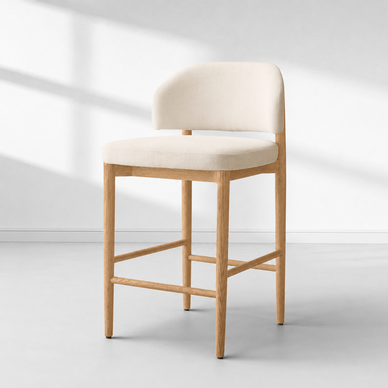Eva Fabric Bar & Counter Stool-Fullstarlighting