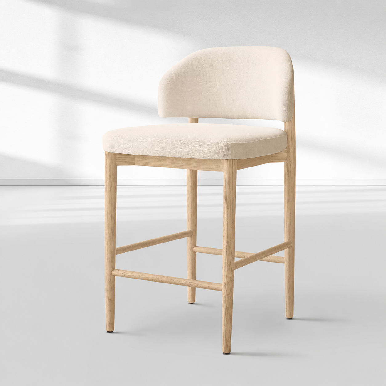 Eva Fabric Bar & Counter Stool-Fullstarlighting
