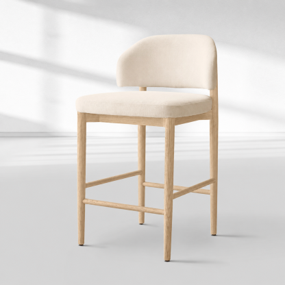Eva Fabric Bar & Counter Stool-Fullstarlighting