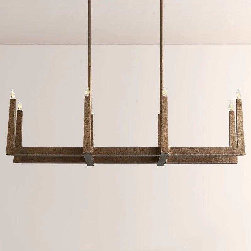 Evan Linear Chandelier 48"-Fullstarlighting