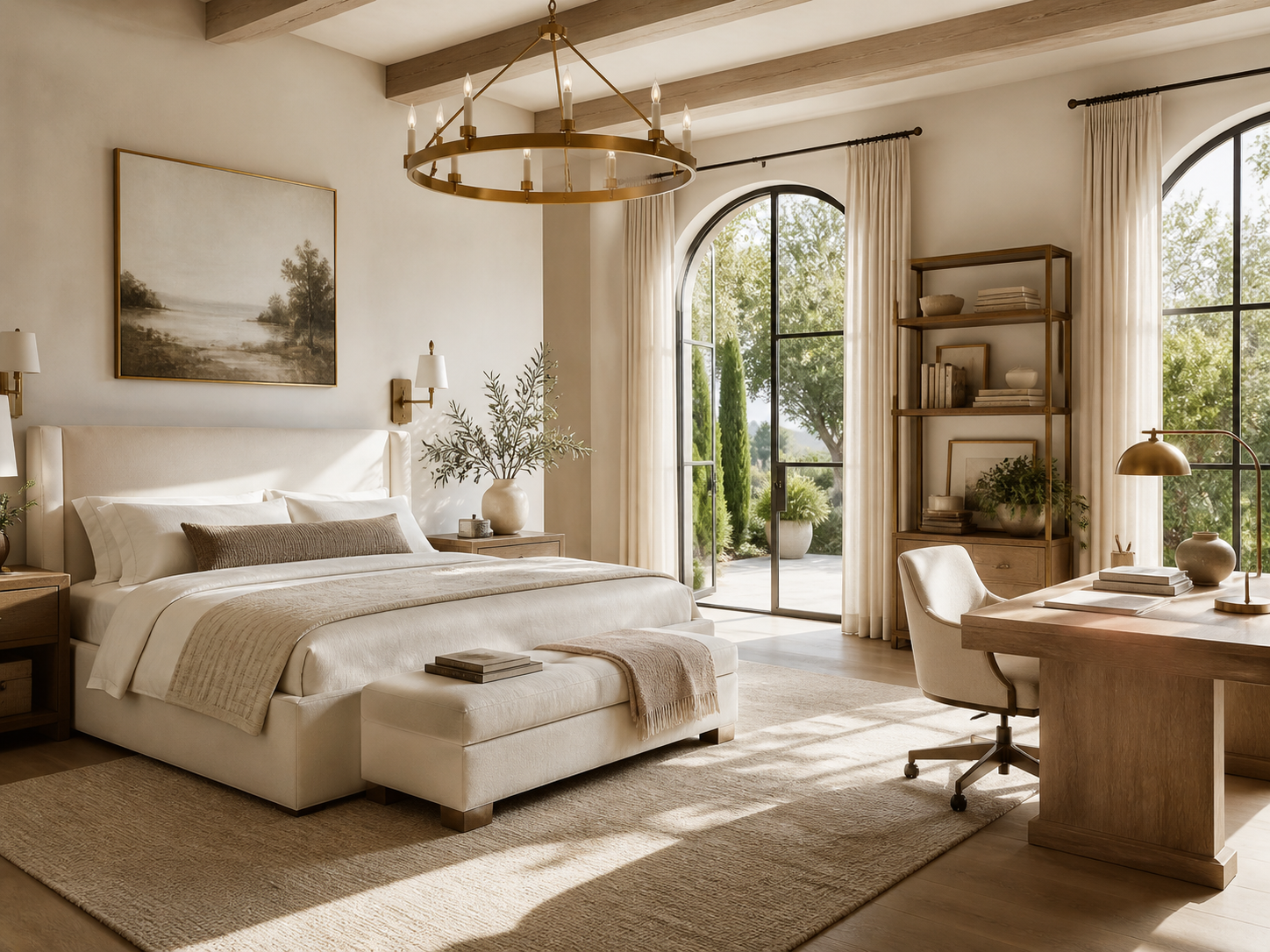 Bedroom & Office