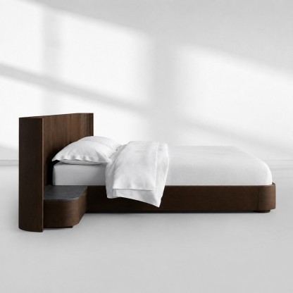Fanny Extended Headboard Bed