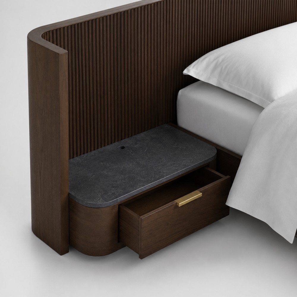 Fanny Extended Headboard Bed