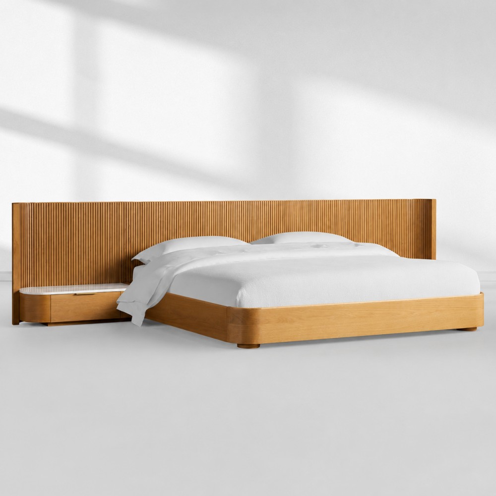 Fanny Extended Headboard Bed