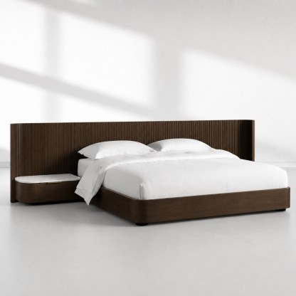 Fanny Extended Headboard Bed