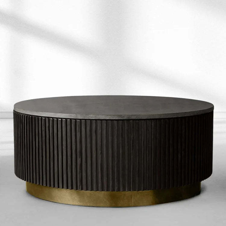 Fanny Round Coffee Table,Modern Round Coffee Table