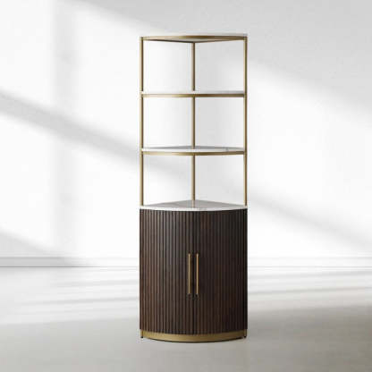 Fanny Corner Cabinet-Fullstarlighting