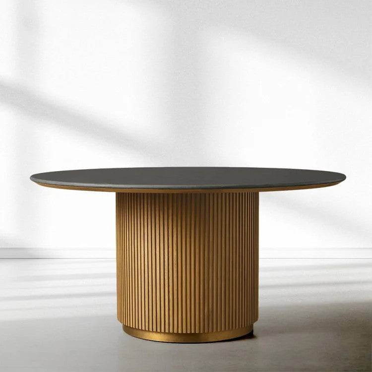 Fanny Round Dining Table-Fullstarlighting