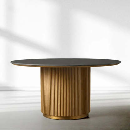 Fanny Round Dining Table-Fullstarlighting