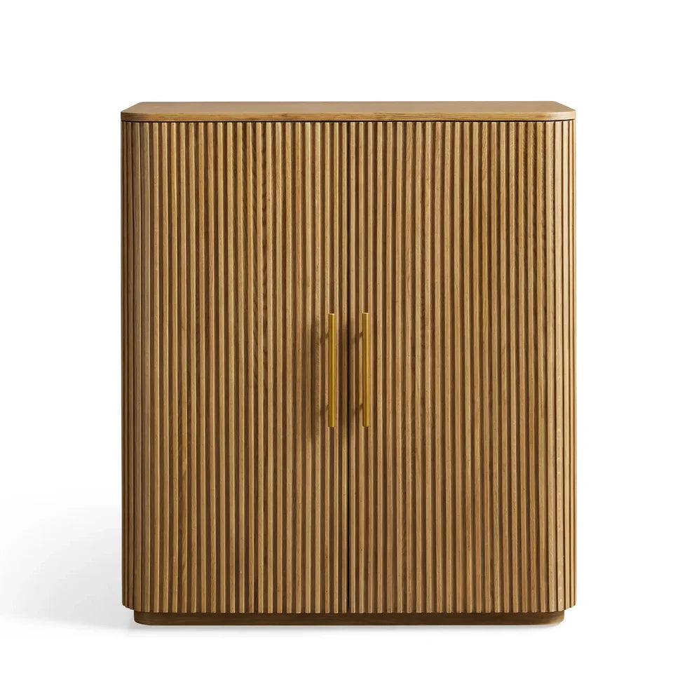 Fanny Wood Bar Cabinet-Fullstarlighting