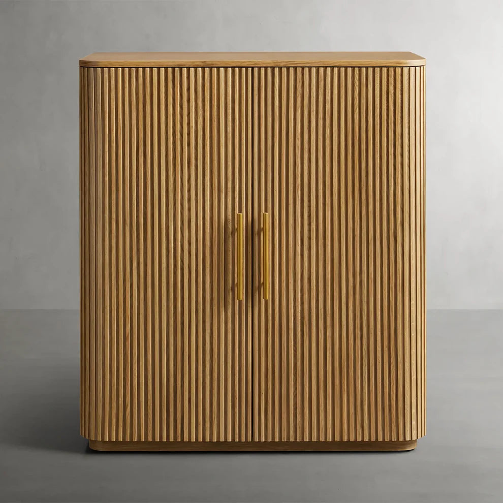 Fanny Wood Bar Cabinet-Fullstarlighting