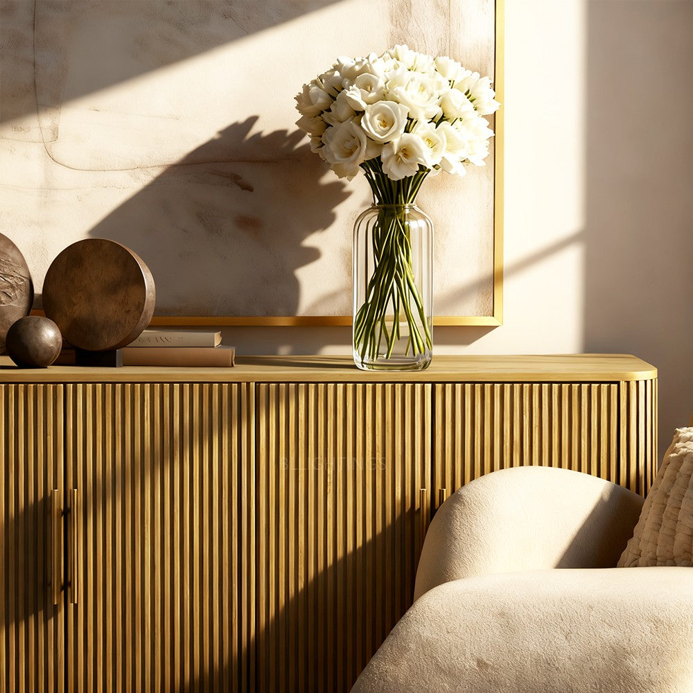 Fanny Wood Sideboard-Fullstarlighting