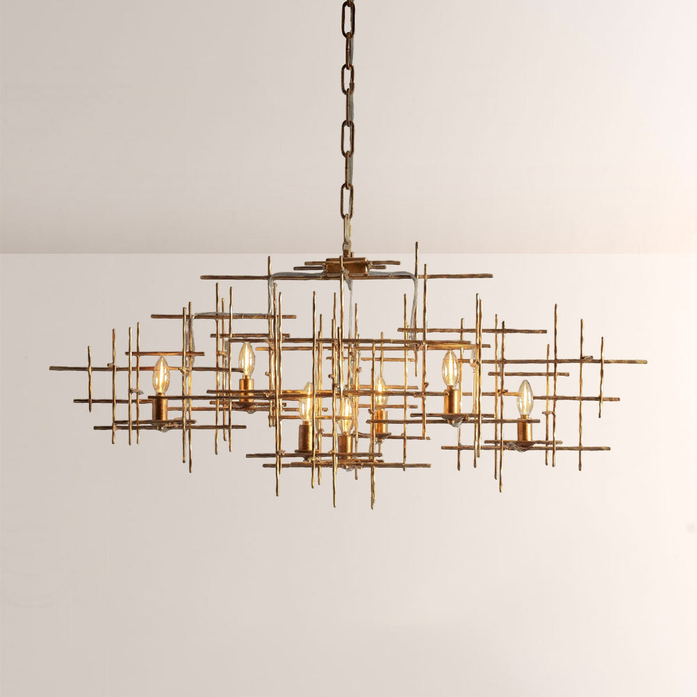 Faritz Linear Chandelier-Fullstarlighting