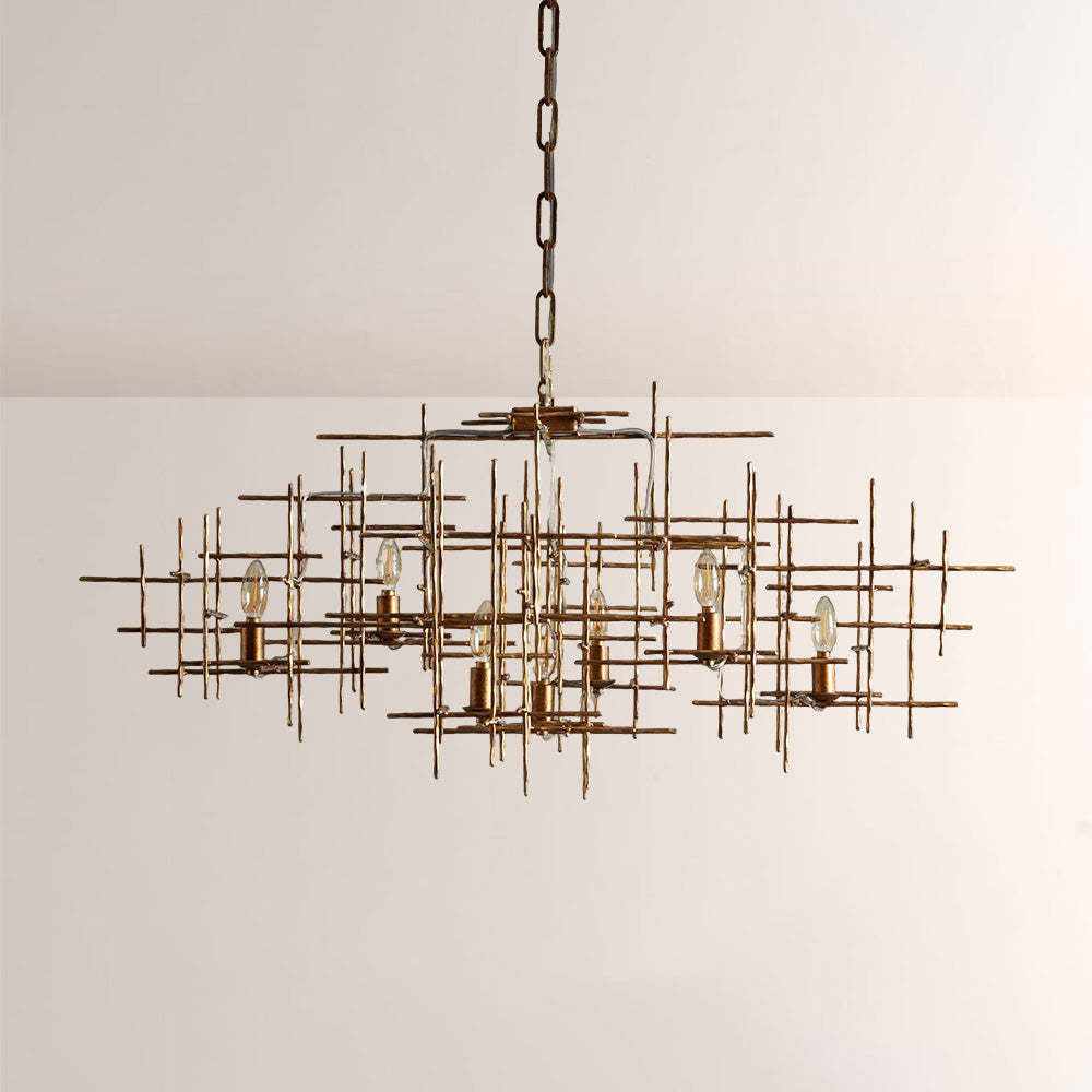 Faritz Linear Chandelier-Fullstarlighting