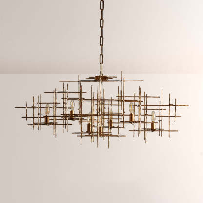 Faritz Linear Chandelier-Fullstarlighting