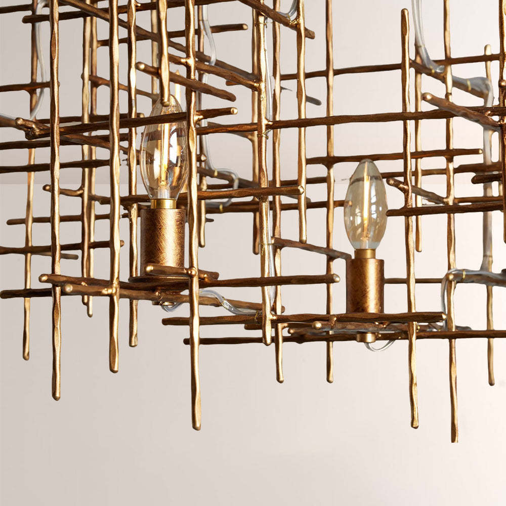 Faritz Linear Chandelier-Fullstarlighting