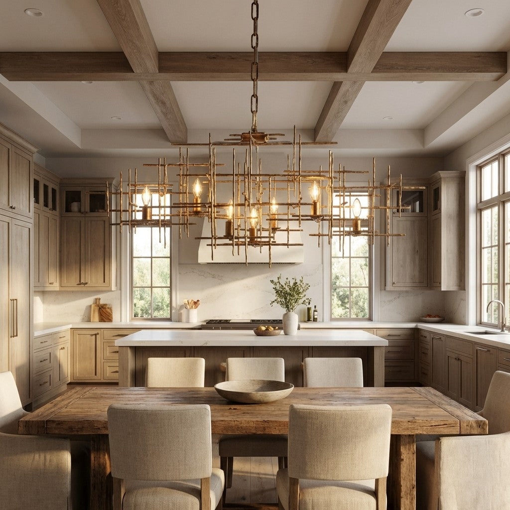 Faritz Linear Chandelier-Fullstarlighting