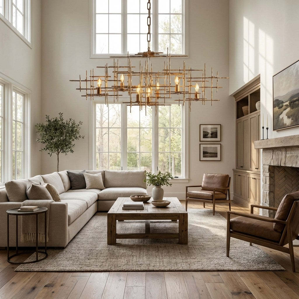 Faritz Linear Chandelier-Fullstarlighting