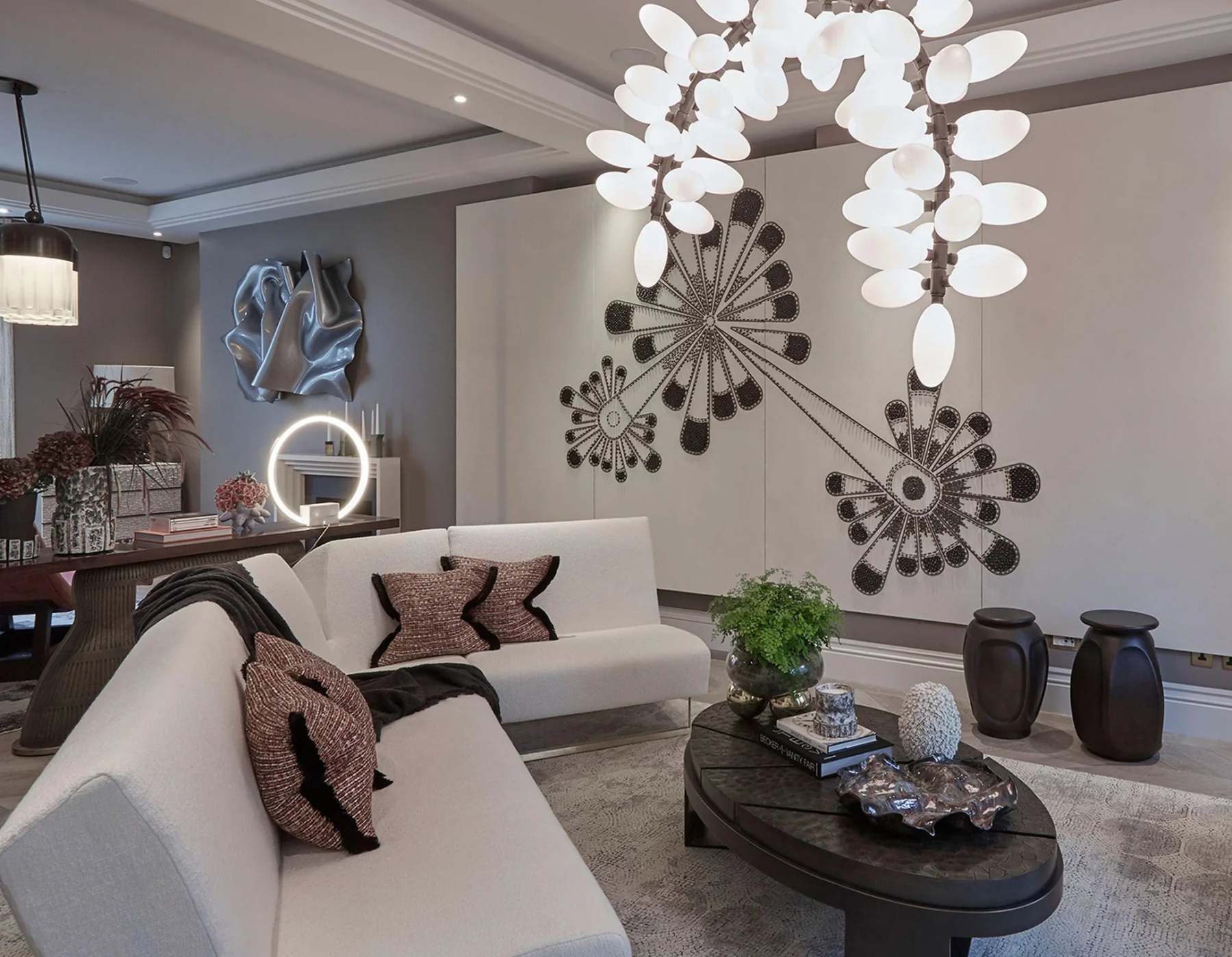 Fashion Grape Arch Branch Chandelier-Fullstarlighting