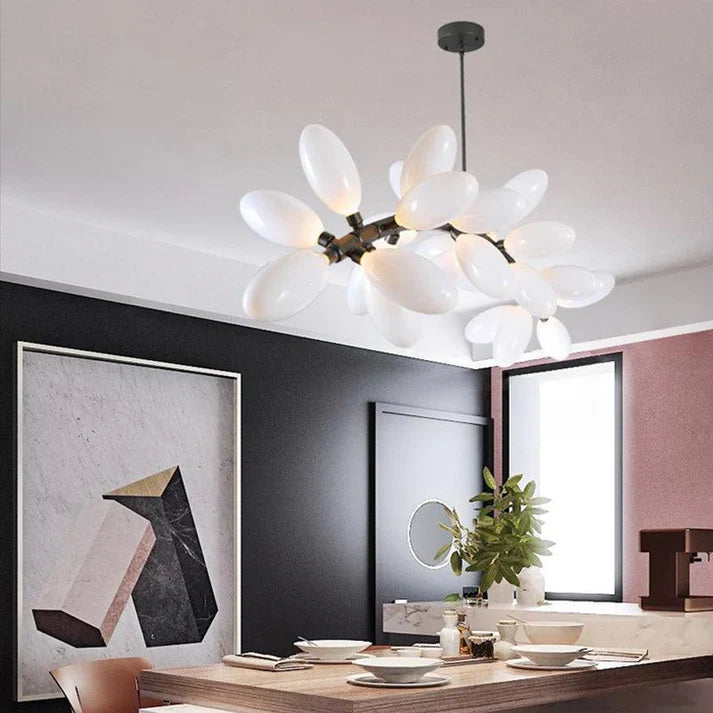Fashion Grape Artistic Linear Chandelier-Fullstarlighting