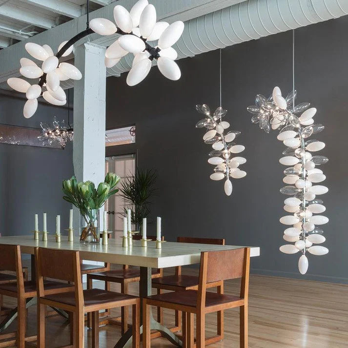 Fashion Grape Artistic Linear Chandelier-Fullstarlighting