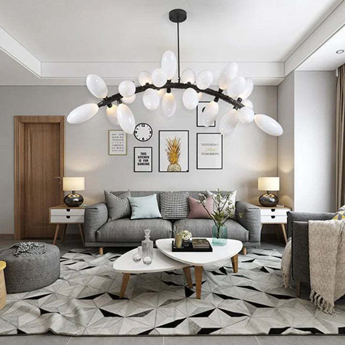 Fashion Grape Artistic Linear Chandelier-Fullstarlighting