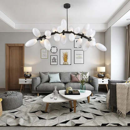Fashion Grape Artistic Linear Chandelier-Fullstarlighting