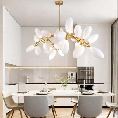 Fashion Grape Linear Chandelier 57"L-Fullstarlighting