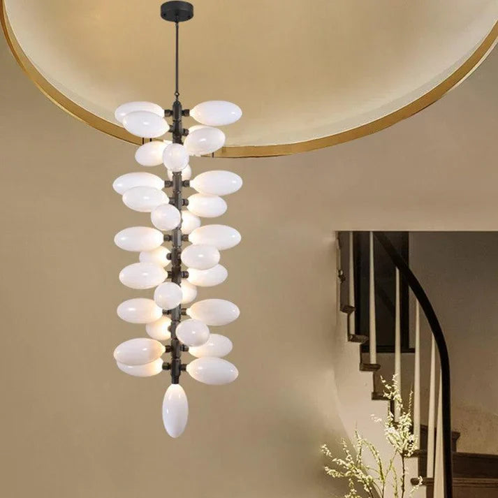 Fashion Vertical Long Grape Chandelier-Fullstarlighting