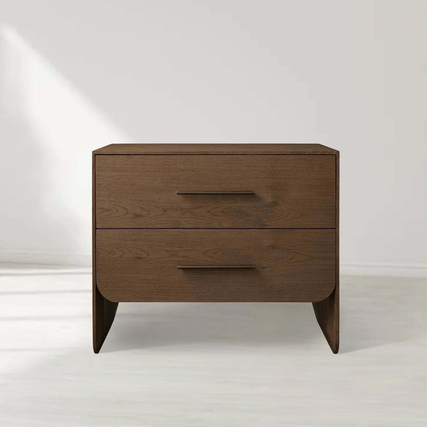 Felton Closed Nightstand,guest room statement bedside table
