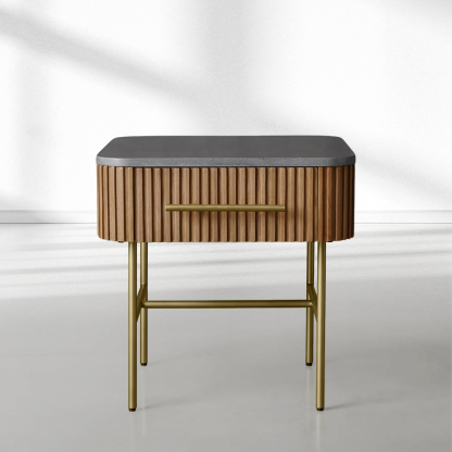 Fimley End Table with Drawer-Fullstarlighting
