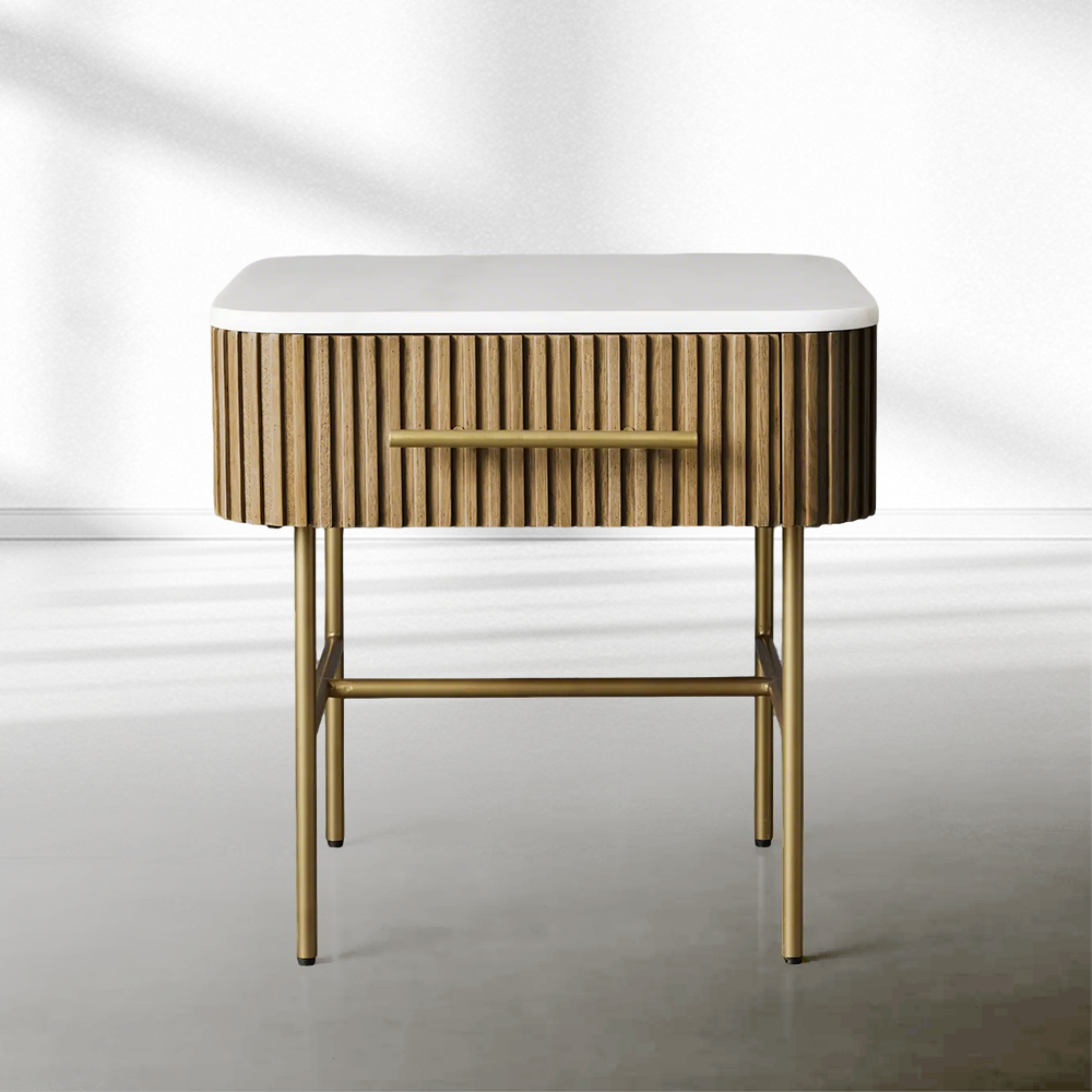 Fimley End Table with Drawer-Fullstarlighting