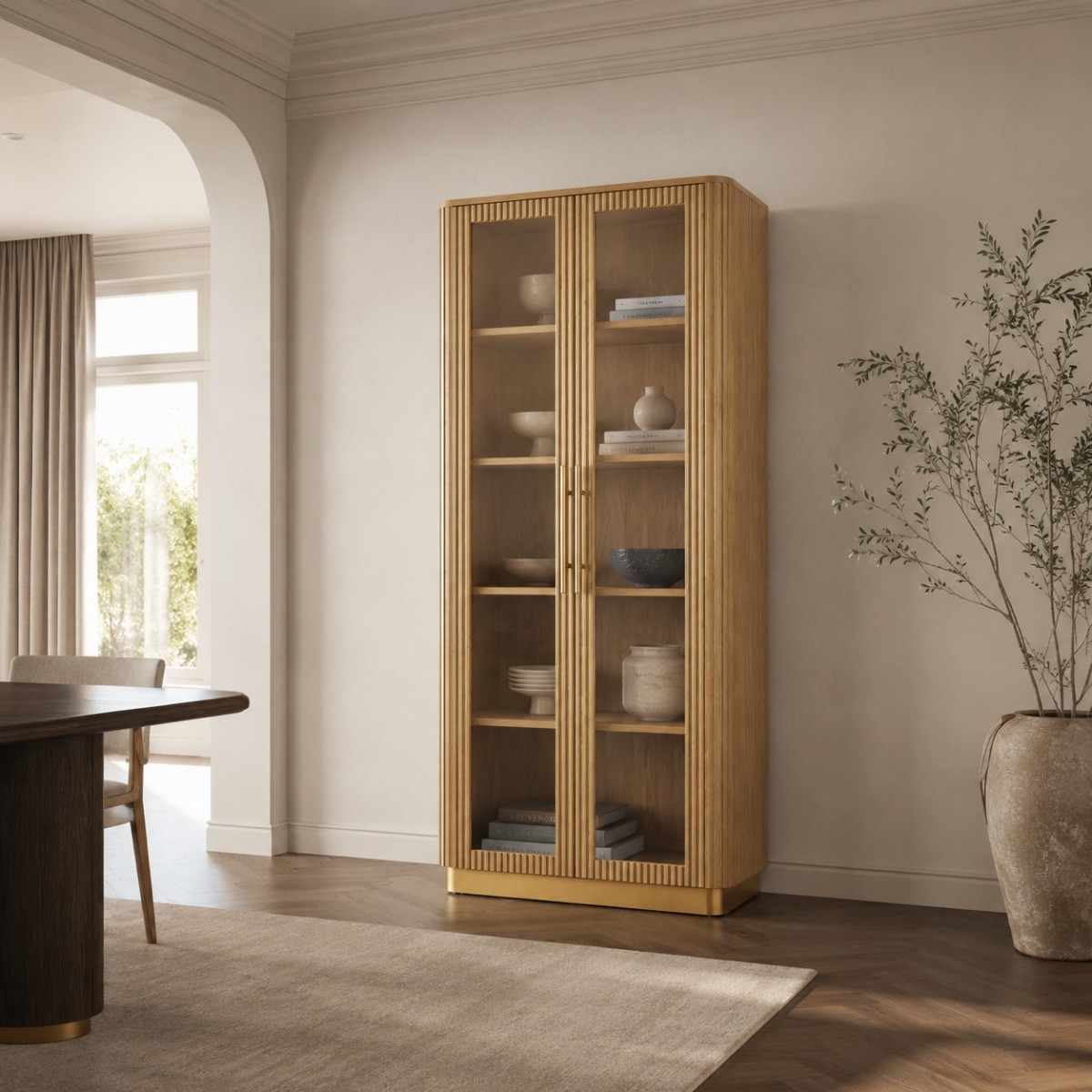 Fimley Glass Cabinet