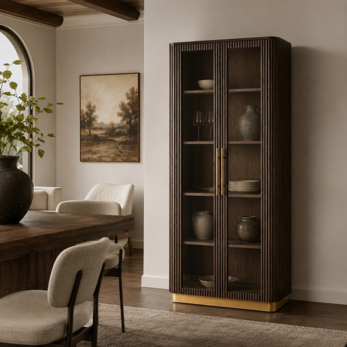 Fimley Glass Cabinet