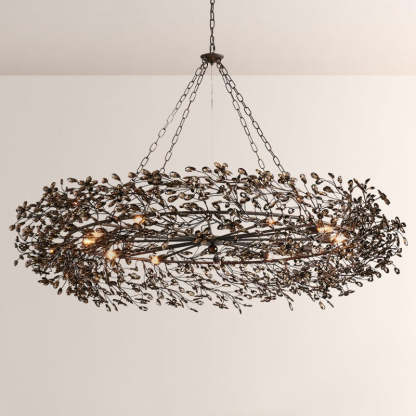 Fiore Crown Crystal Chandelier
